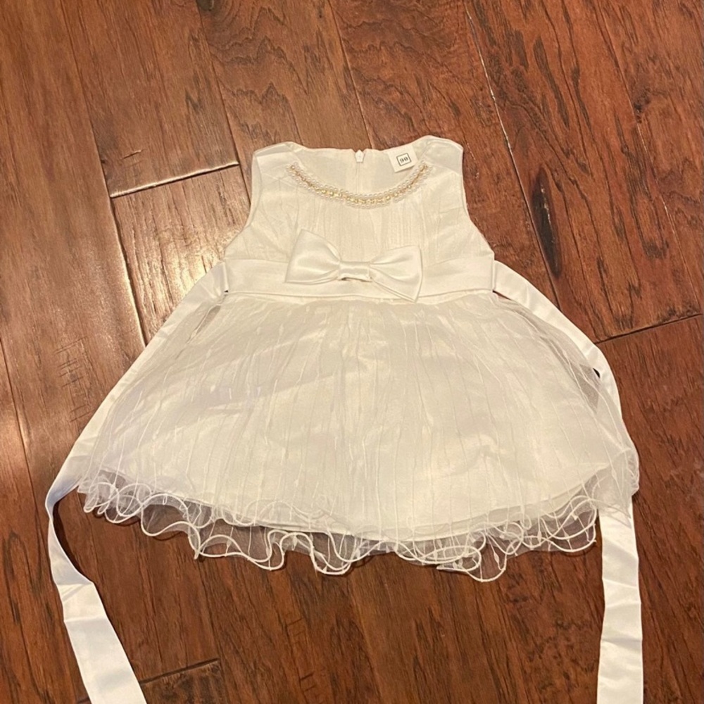 White dress for baby